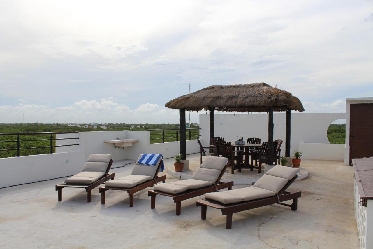 玛哈威Penthouse With Roof Terrace - Costa Maya公寓 外观 照片